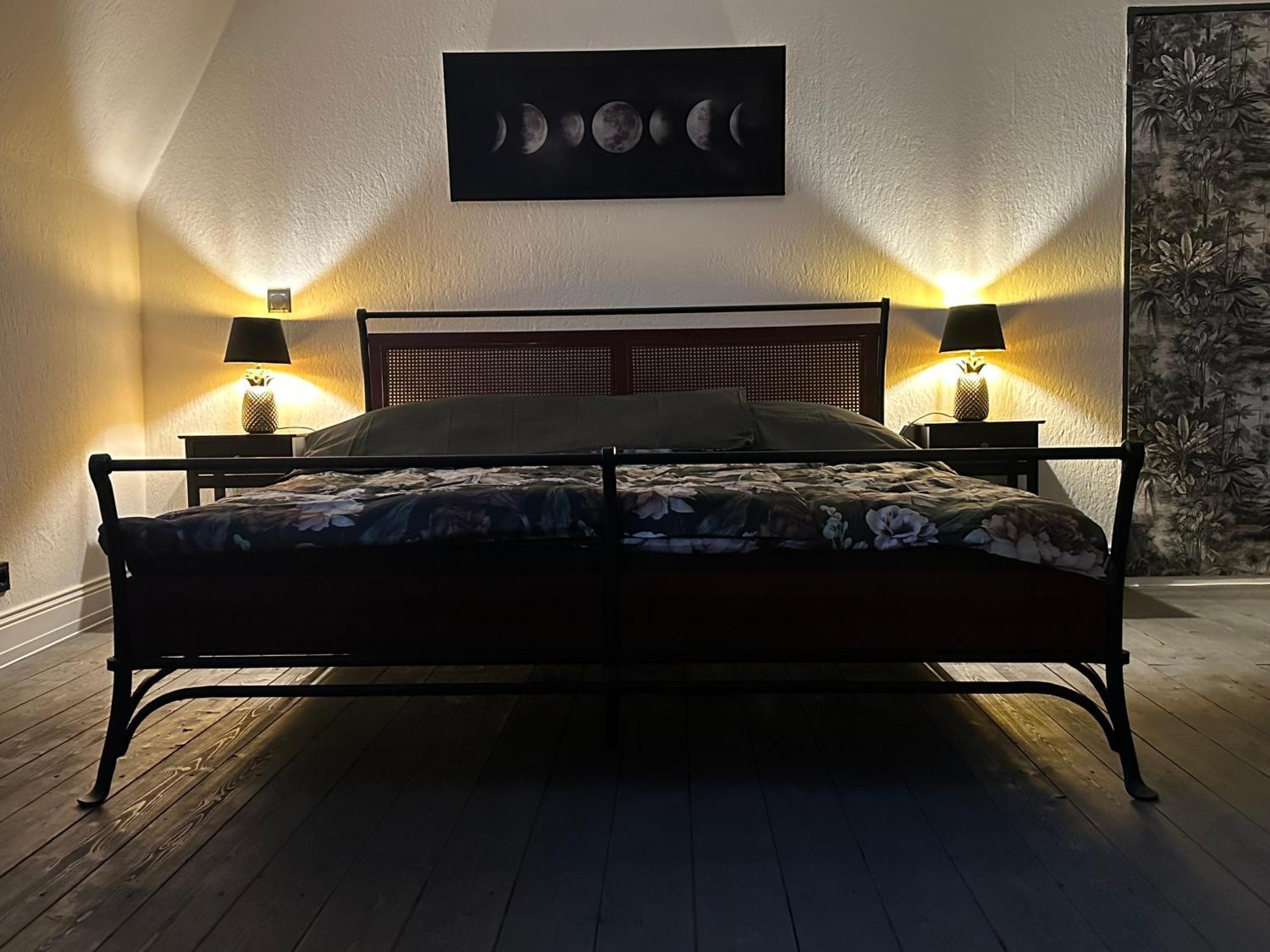 吕贝克Urlaub Im Historischen Muellerhaus, Dachgiebel公寓 外观 照片